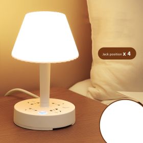 Creative Multi-function Conversion Socket Desk Lamp USB Patch Board