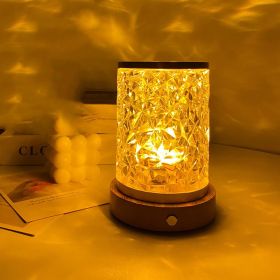 Bedroom Sleep Rotating Water Pattern Small Night Light