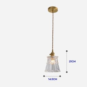 Luxury Lamp All Copper Chandelier Table Bedside Bedroom