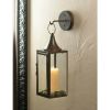 Accent Plus Iron Hanging Candle Lantern and Hook