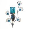 Accent Plus Peacock-Inspired Candle Sconce
