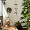 Accent Plus 26-inch Bronze Wind Chimes with Bells and Cats