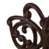 Accent Plus Cast Iron Butterfly Design Hose Caddy