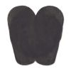 Accent Plus Cement Flip Flops Stepping Stone - Sand Dollar