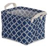 DII PE-Coated Nesting Fabric Bin Set - Nautical Blue