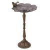 Songbird Valley Rustic Cast Iron Birdbath